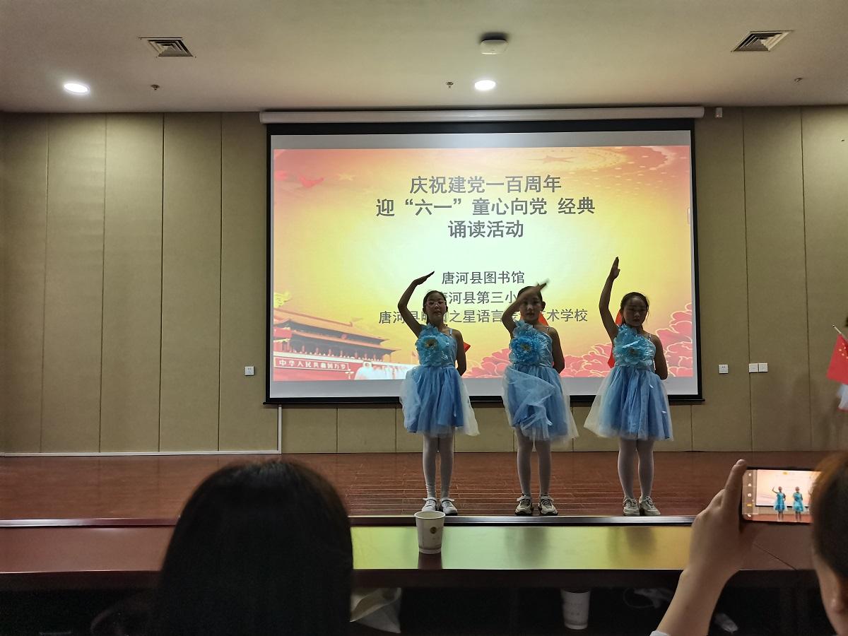 唐河县中小学校扎实开展“童心向党”主题教育实践活动
