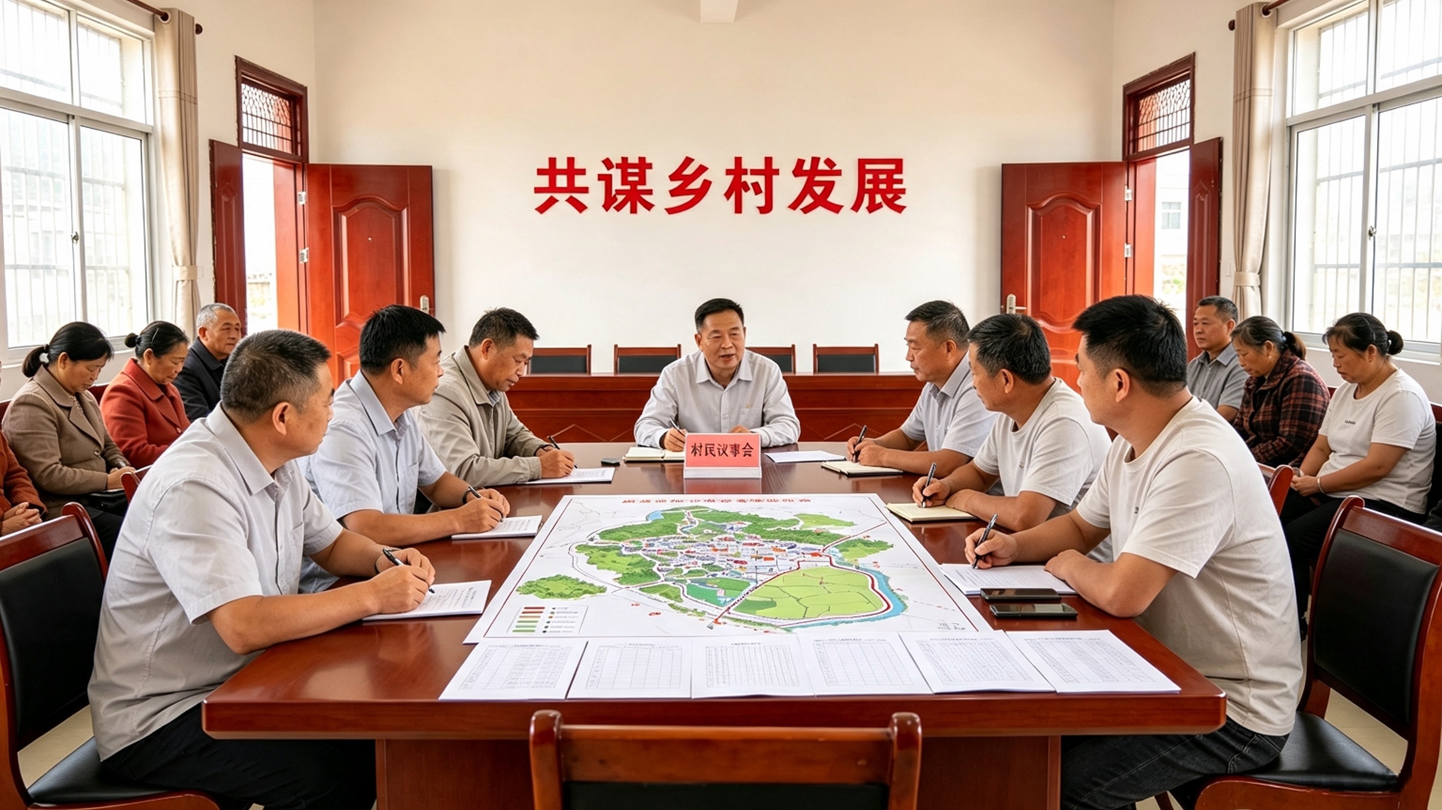 公益广告:一约四会--村民议事会