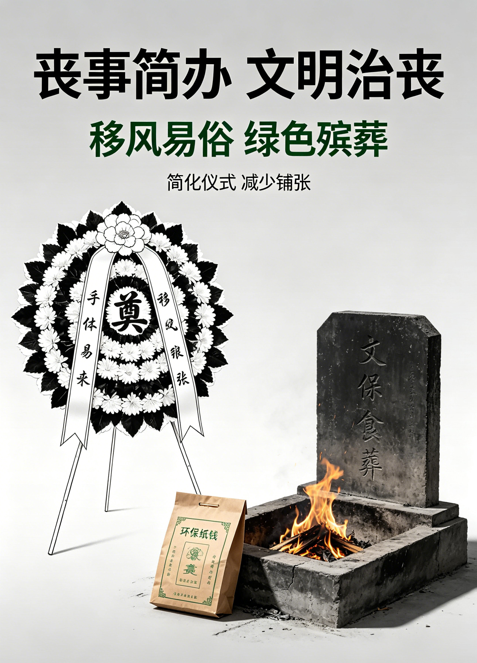 公益广告：移风易俗 绿色殡葬